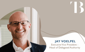 Jay Voelpel, head of delegated authority, headshot