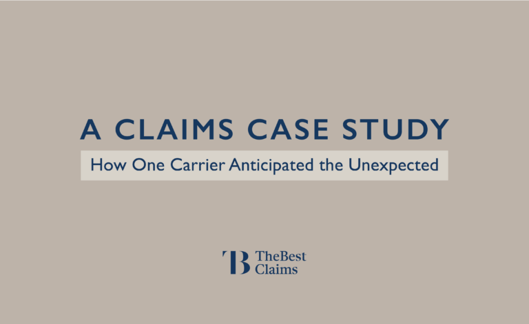 A Claims Case Study